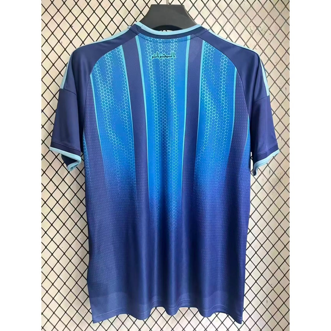Maillot de football Le 12 -ème Maillot, équipe Algérie 25/26, bleu spécial, maillot de sport pour supporters et fans.