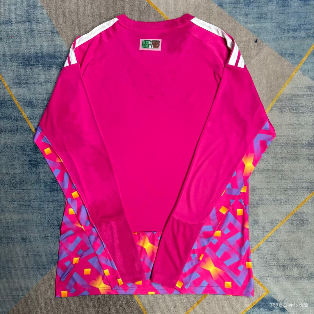 Maillot de gardien de but Mexique 25/26 Le 12 -ème Maillot, manches longues, jersey de football pour gardien.
