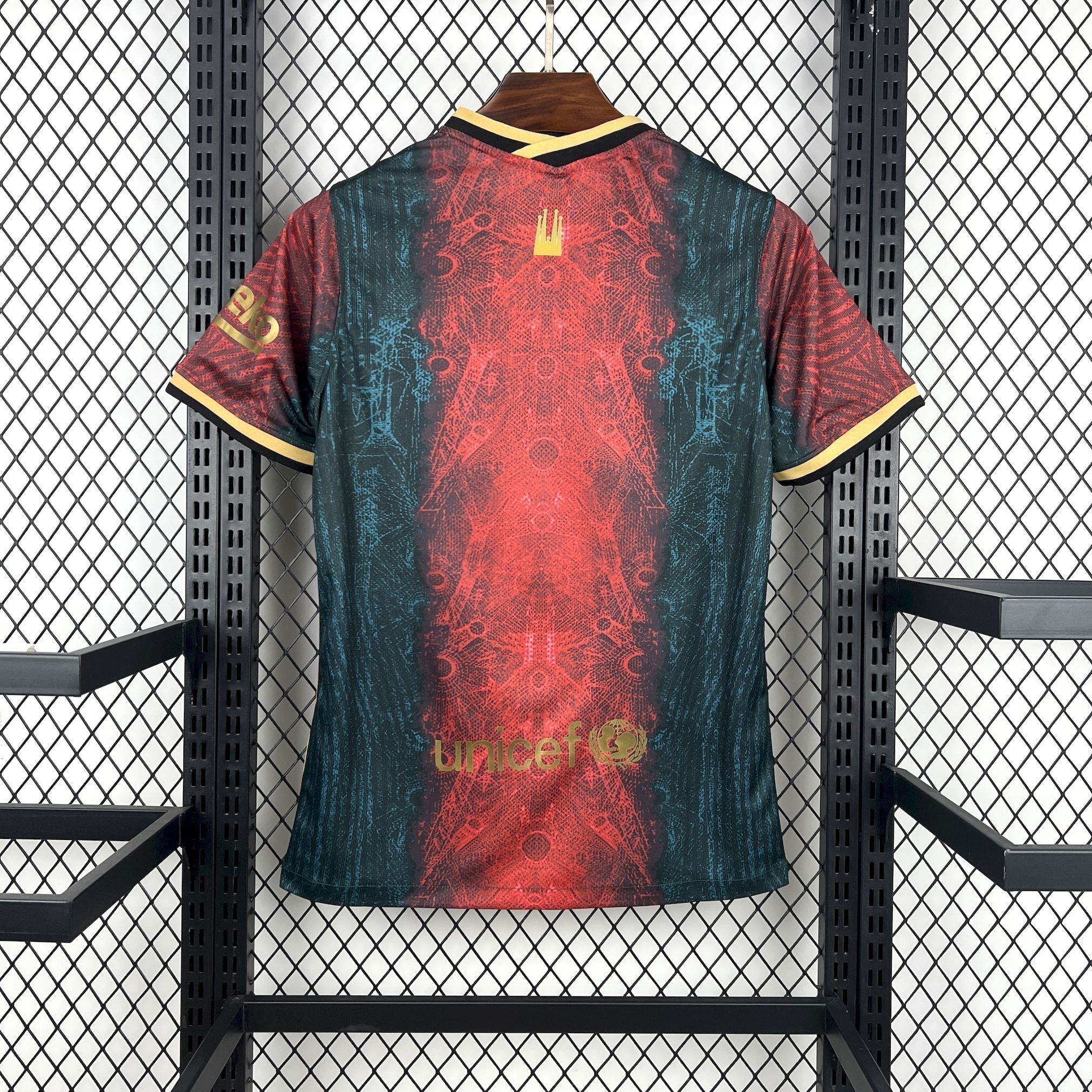 Maillot Barcelone Concept 2026-27 de Le 12 -ème Maillot, maillot de football avec design moderne et logo du club.