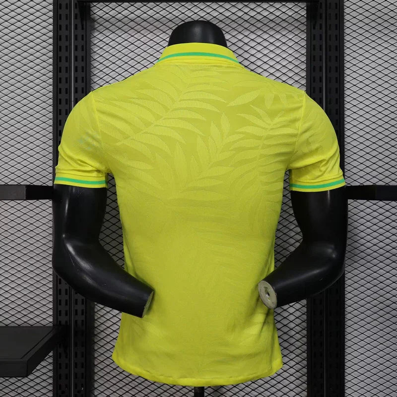 Maillot de football Brésil 2025-26, marque Le 12 -ème Maillot, avec les couleurs et le logo de l'équipe nationale.