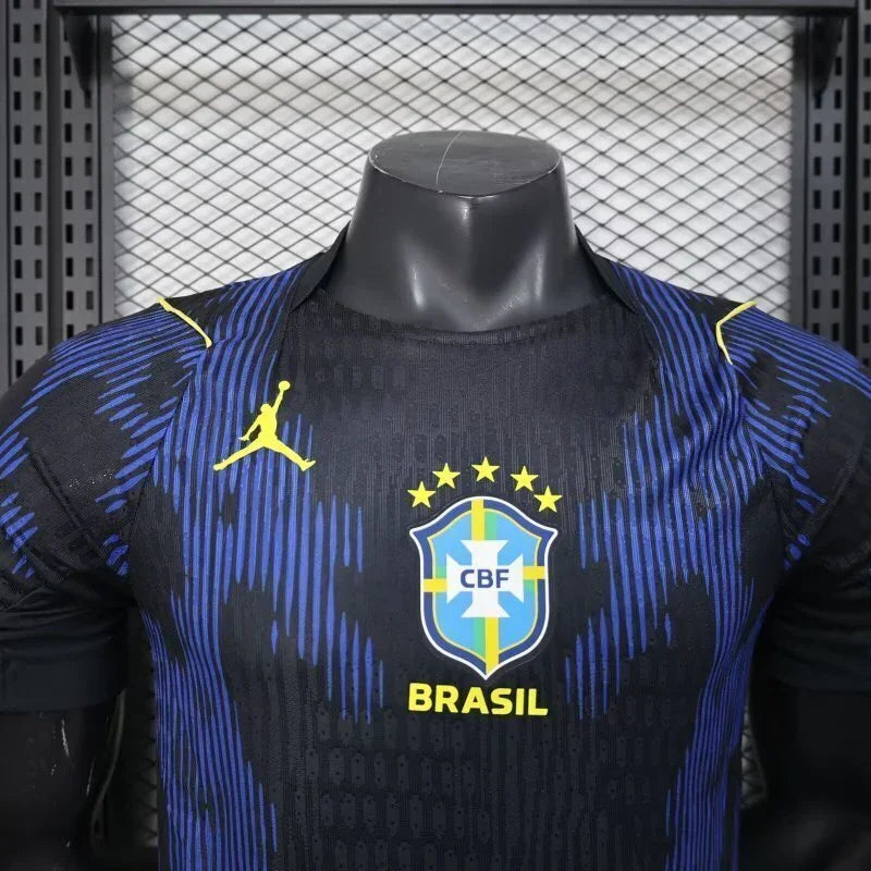 Maillot de football Brésil Coupe du Monde 2026, Le 12 -ème Maillot, vue front avec logo et détails du maillot national.