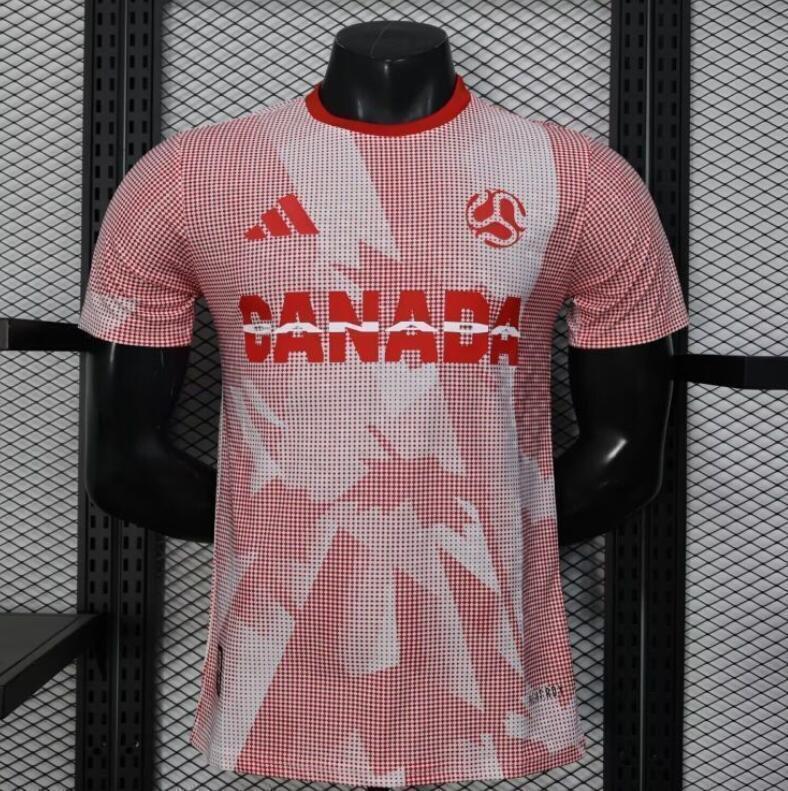Maillot Canada Coupe du Monde 2026 Le 12 -ème Maillot, maillot de football avec drapeau canadien et logo de la compétition