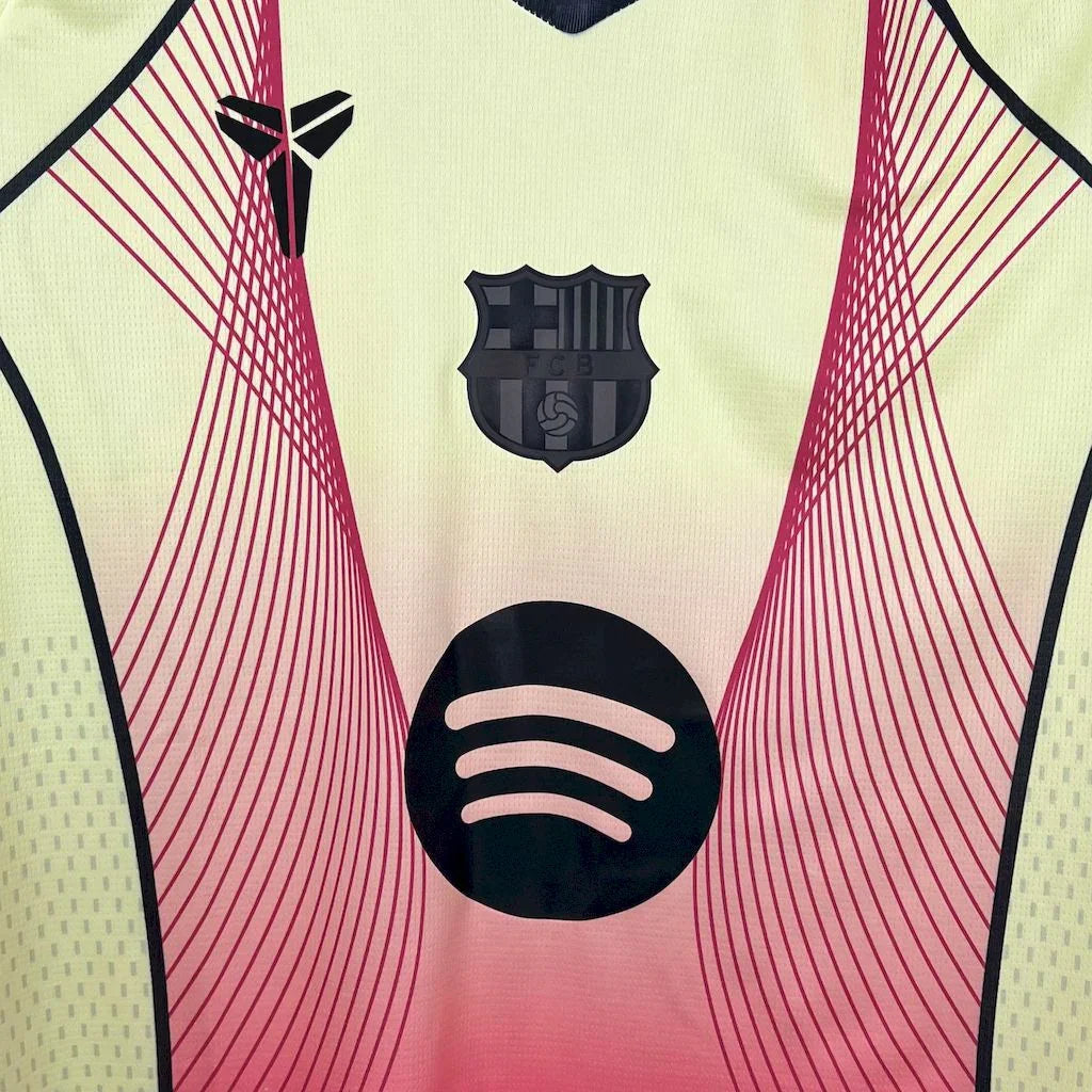 Maillot FC Barcelone concept 2025-26 de Le 12 -ème Maillot, devant avec design innovant et logo de l'équipe.