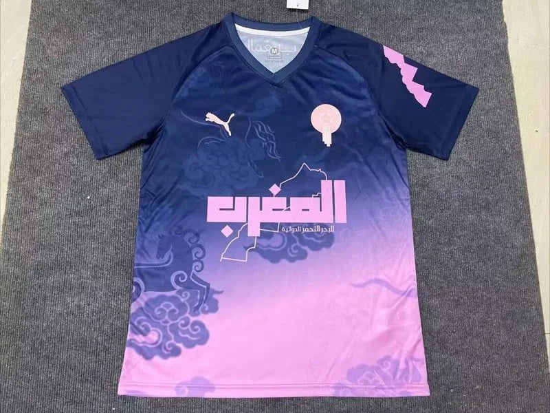 Maillot Maroc Concept 2025-26 de Le 12 -ème Maillot, maillot de football avec design moderne et couleurs du Maroc.