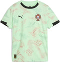 Maillot Portugal extérieur vert fluo 2025/2026 de Le 12 -ème Maillot, vue de face sur fond blanc.